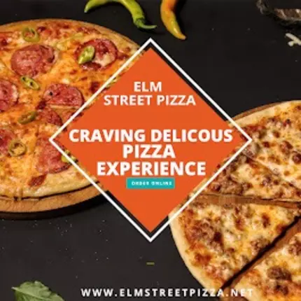 Logótipo de Elm Street Pizza