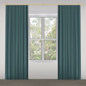 Faux Silk Curtains