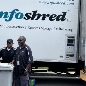 Infoshred shredding technicians