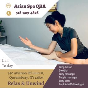 Massage techniques are commonly applied with hands, fingers, 
elbows, knees, forearms, feet, or a device. 
The purpose of massage is generally for the treatment of 
body stress or pain.