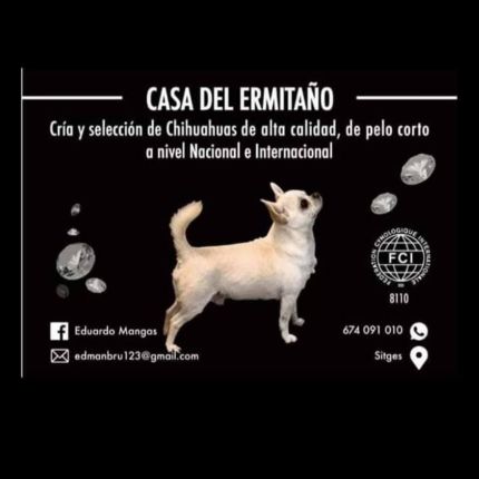 Logo da Criadero Casa del Ermitaño, Adiestramiento & Psicología Canina