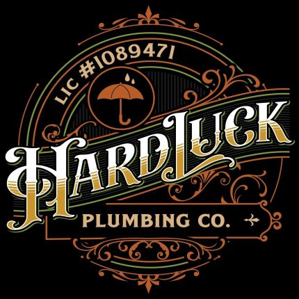 Logotyp från Hard Luck Plumbing