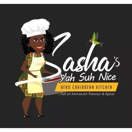 Logo van Sashas Yah Suh Nice Caribbean Kitchen