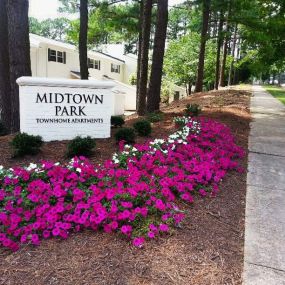 Entrance sign