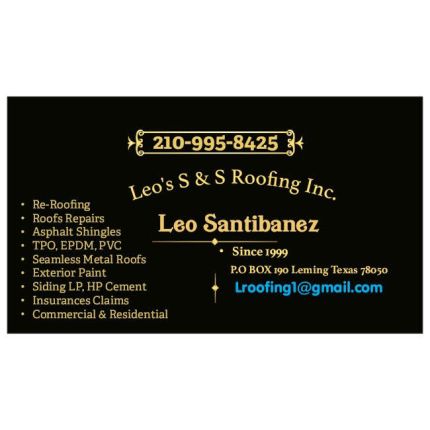 Logótipo de Leo's S & S Roofing Inc.