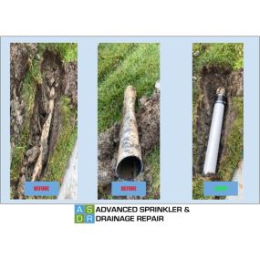 Drainage System by Advanced Sprinkler & Drainage Repair