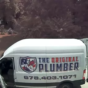 The Original Plumber HVAC, Septic & Electrical work van
