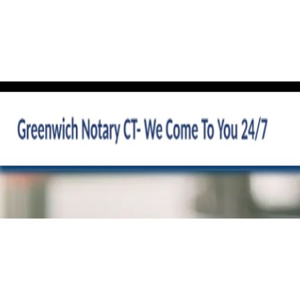 Logotyp från Greenwich Notary CT- We Come To You 24/7