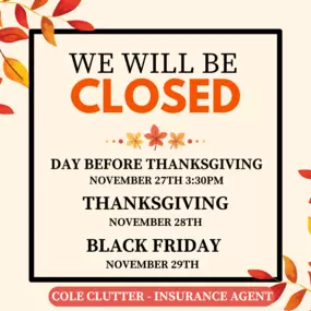 Please see our holiday hours