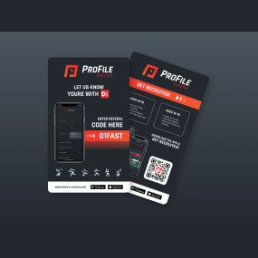 ProFile Athletes recruitment app in Houston - Marketing assets