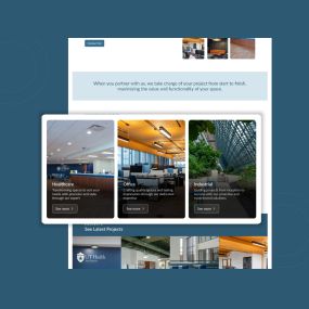 Precision Contracting General Contractor Website - Web Design