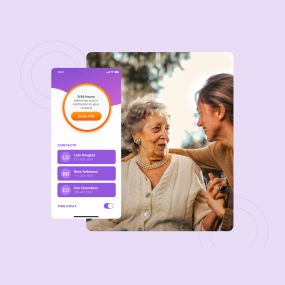 Personal Safety Net app for senior care - Mobile app development