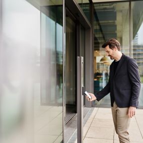 Zutrittskontrolle, Besuchermanagement Zeiterfassung und Zeitwirtschaft.