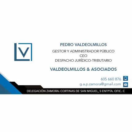 Logo de Pedro Valdeolmillos Punzon Gestor y Administrador Publico