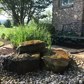 Our landscape design services include hardscapes, patio installations, water features, stone walkways, and more.