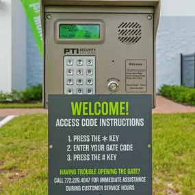 Keypad - Extra Space Storage at 8885 S US Highway 1, Port St Lucie, FL 34952
