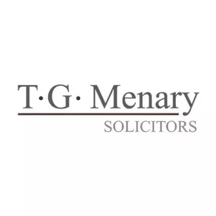 Logotyp från T.G. Menary Solicitors