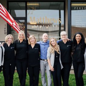 Matthews Dentistry dental team