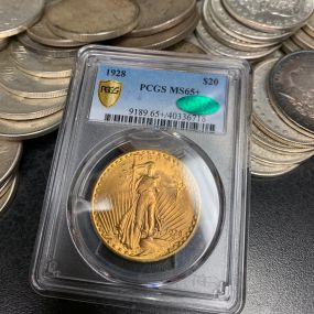 PCGS MS65+ Graded Rare Coin