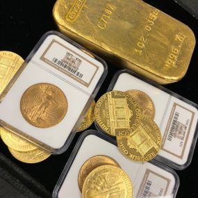 Gold Bullion - Gold Coins & Bars