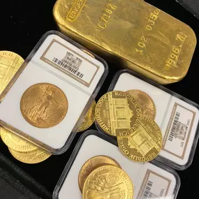 Gold Bullion - Gold Coins & Bars