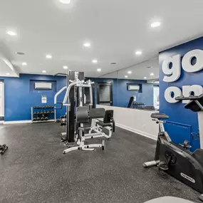 Gym at Rushwood Apartments in Northeast Philadelphia