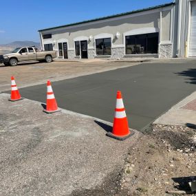 commercial concrete contractor pouring fort collins co