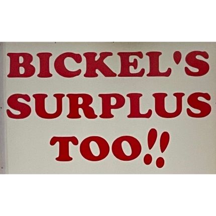 Logo de Bickel's Surplus TOO