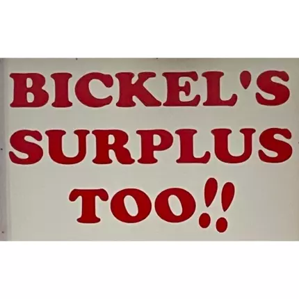 Λογότυπο από Bickel's Surplus Too