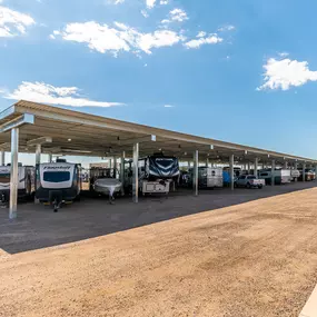 Covered vehicle parking near Centennial Airport