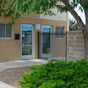 Open vehicle parking facility near the Broncos Training Center