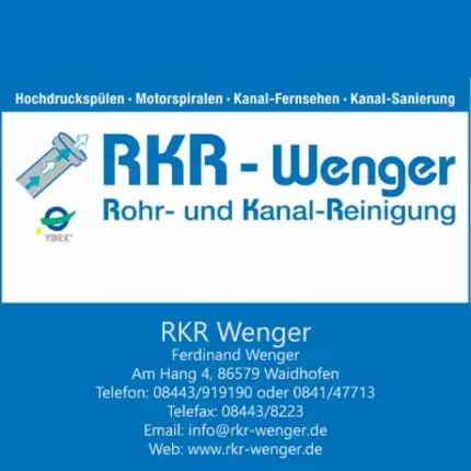 Logo da RKR-Wenger Rohr- und Kanalreinigung