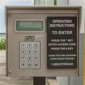 Keypad - Extra Space Storage at 1289 FM518, Kemah, TX 77565