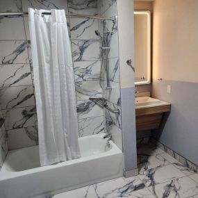 Mobility Accessible Double Queen Suite Bathroom