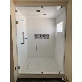 Custom shower door