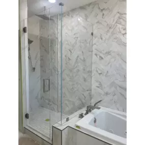 Custom shower door