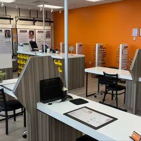 Store Interior at Stanton Optical Store Kingsport TN 37660