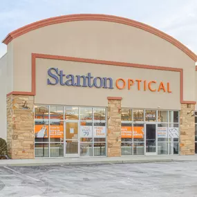 Storefront at Stanton Optical store in Kingsport, TN 37660