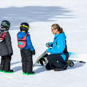 Let your kiddo build confidence on the slopes with our trained ski & snowboard instructors.