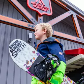 Grab your gear and get ready for a lesson at Bear Mountain's Adventure Academy.