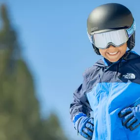 Nothing beats a kiddo smiling on hill during a group or private lesson.