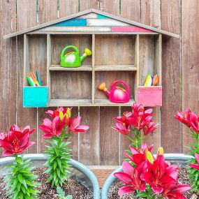 Nurturing Knowledge Preschool Maple Leaf Garden Shelves