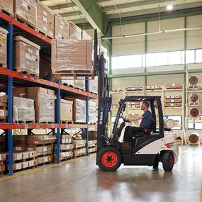 Bobcat g25e-7 LPG Pneumatic tire forklift