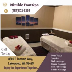 Our traditional full body massage in Lakewood, WA
includes a combination of different massage therapies like 
Swedish Massage, Deep Tissue,  Sports Massage,  Hot Oil Massage
at reasonable prices.