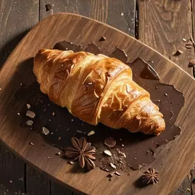 The iconic Chocolate Croissant