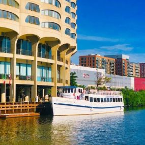 Tours & Boats Chicago Architecture Tour starts at the iconic River City Marina.