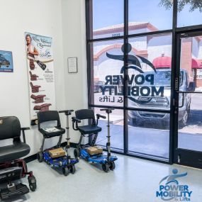 Power and Mobility and Lifts in Chandler, AZ provides local Arizona residents with power scooters, electric wheelchairs, and power lifts. They also can service your scooter and get it into working condition.  They also offer rental electric scooters and wheel chairs.