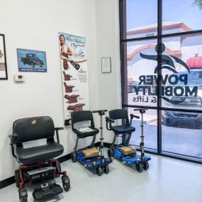 Power and Mobility and Lifts in Chandler, AZ provides local Arizona residents with power scooters, electric wheelchairs, and power lifts. They also can service your scooter and get it into working condition.  They also offer rental electric scooters and wheel chairs.