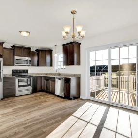 Dining and Kitchen area