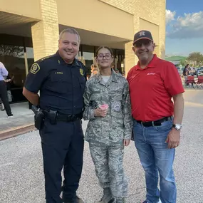 National Night Out! We love connecting with the community even more than we love snow cones!